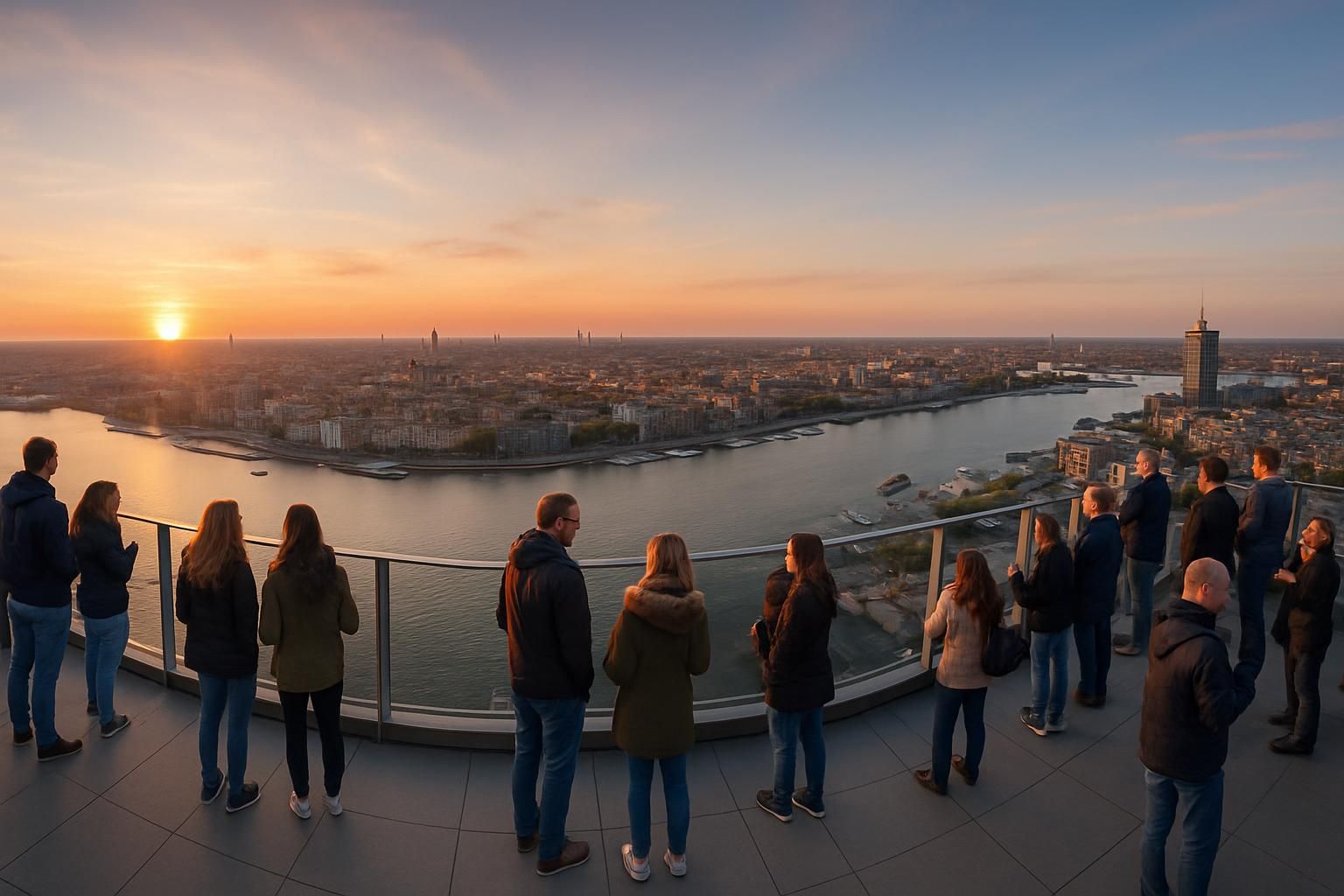 découvrez a'dam lookout amsterdam et réservez vos billets pour accéder au point de vue le plus haut de la ville. profitez d'une vue panoramique exceptionnelle et d'une expérience inoubliable.