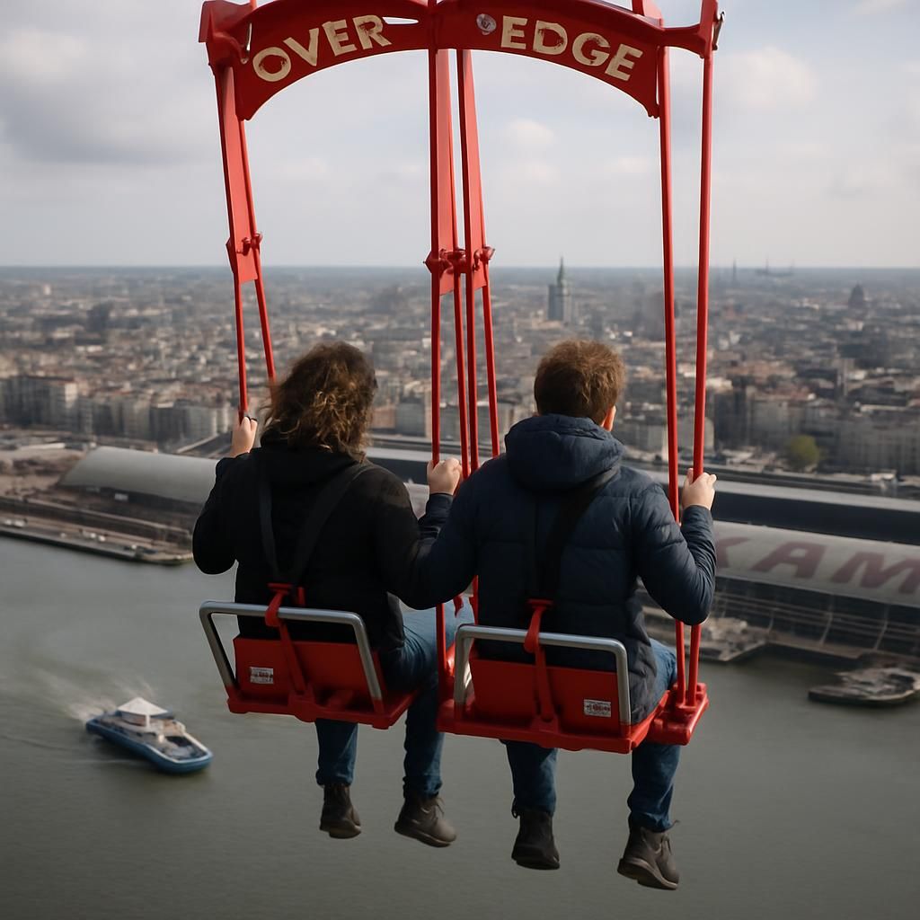 réservez vos billets pour a'dam lookout à amsterdam et profitez du point de vue le plus haut de la ville avec une vue panoramique à couper le souffle.