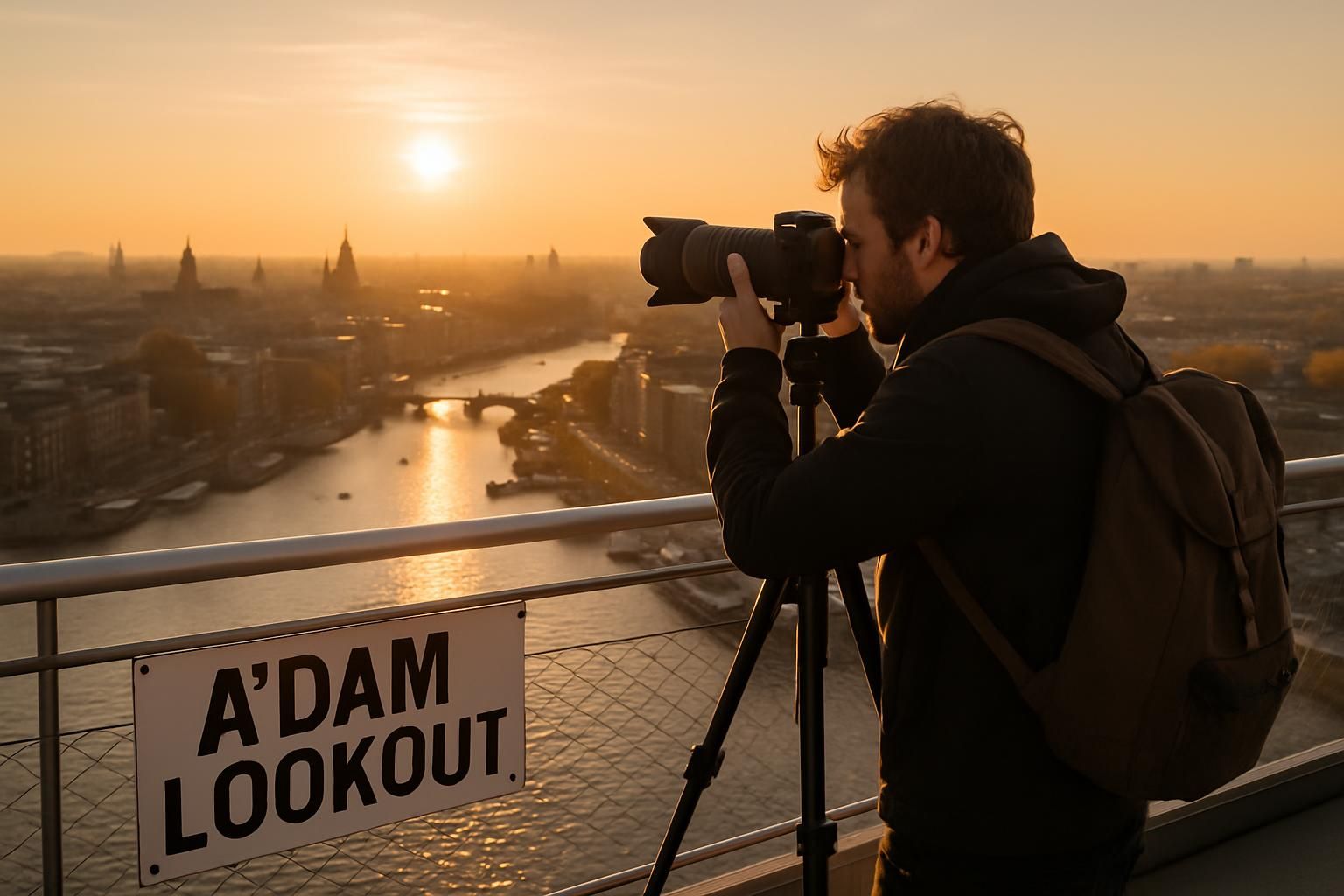 découvrez a'dam lookout à amsterdam, le point de vue le plus haut de la ville. achetez vos billets en ligne pour une expérience panoramique inoubliable sur amsterdam et ses environs.
