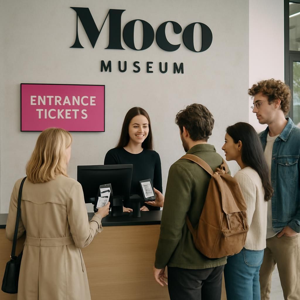 découvrez le moco museum à amsterdam : achetez vos billets en ligne et explorez des expositions uniques dédiées à banksy et au street art.