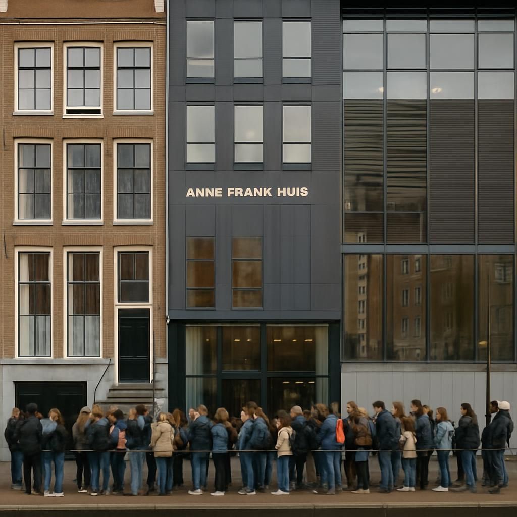 découvrez l'histoire poignante d'anne frank à la maison anne frank. réservez vos billets en ligne pour une visite guidée enrichissante, et plongez dans le contexte historique de la seconde guerre mondiale.