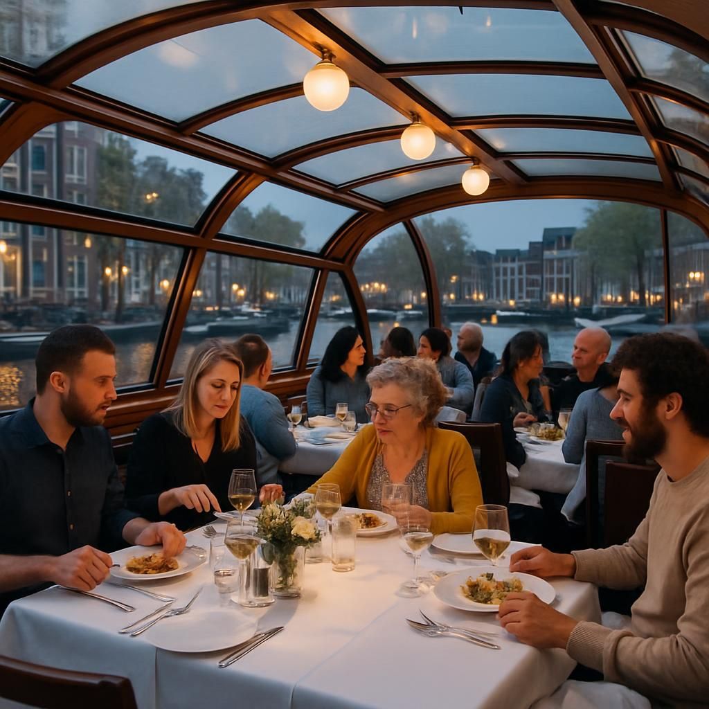 découvrez amsterdam autrement avec une croisière inoubliable sur ses célèbres canaux. réservez dès maintenant votre tour en bateau pour une expérience unique au cœur de la ville.