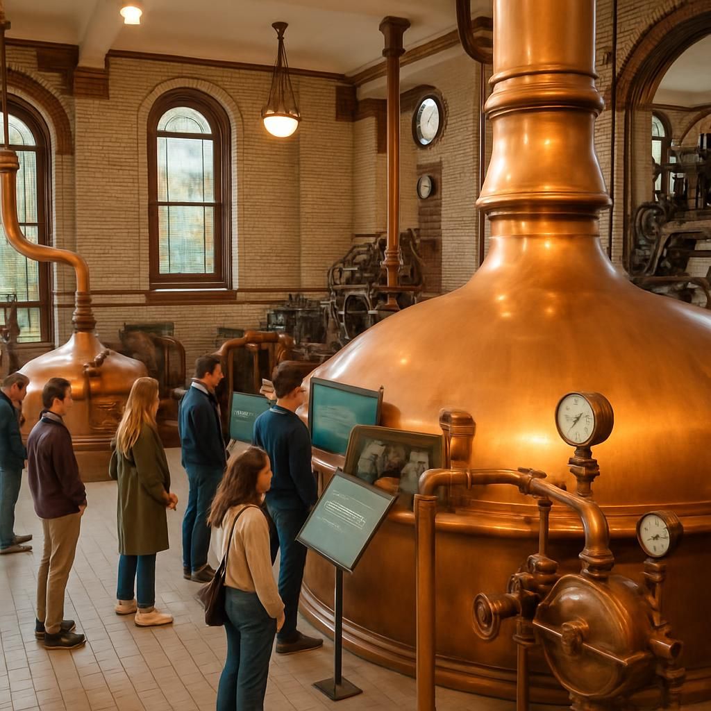 découvrez la heineken experience à amsterdam : achetez vos billets et visitez la célèbre brasserie historique pour une expérience immersive unique.